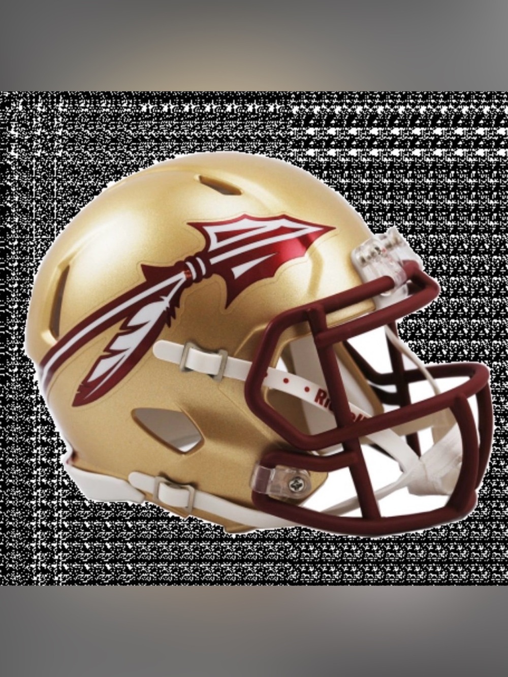 Florida State Gold Speed Mini Helmet